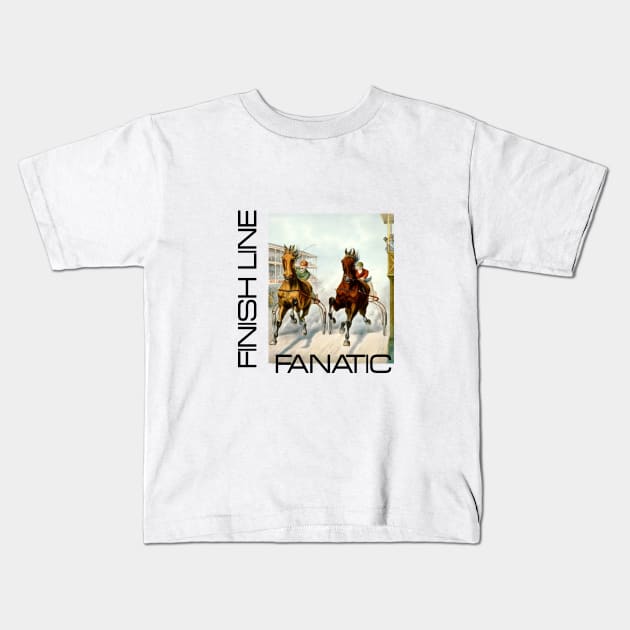 Harness Racing Slogan Kids T-Shirt by teepossible